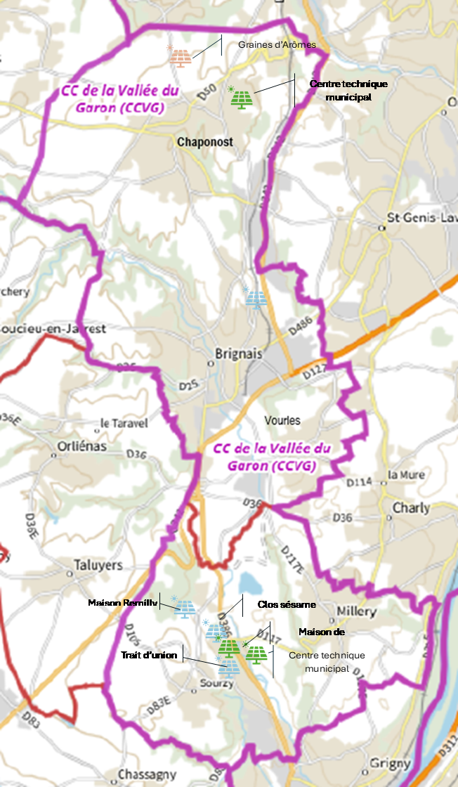 communauté de commune de la vallée du Garon